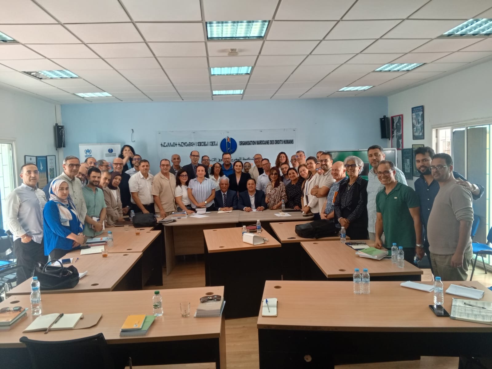  لقاء الجمعية المغربية لحقوق الانسان