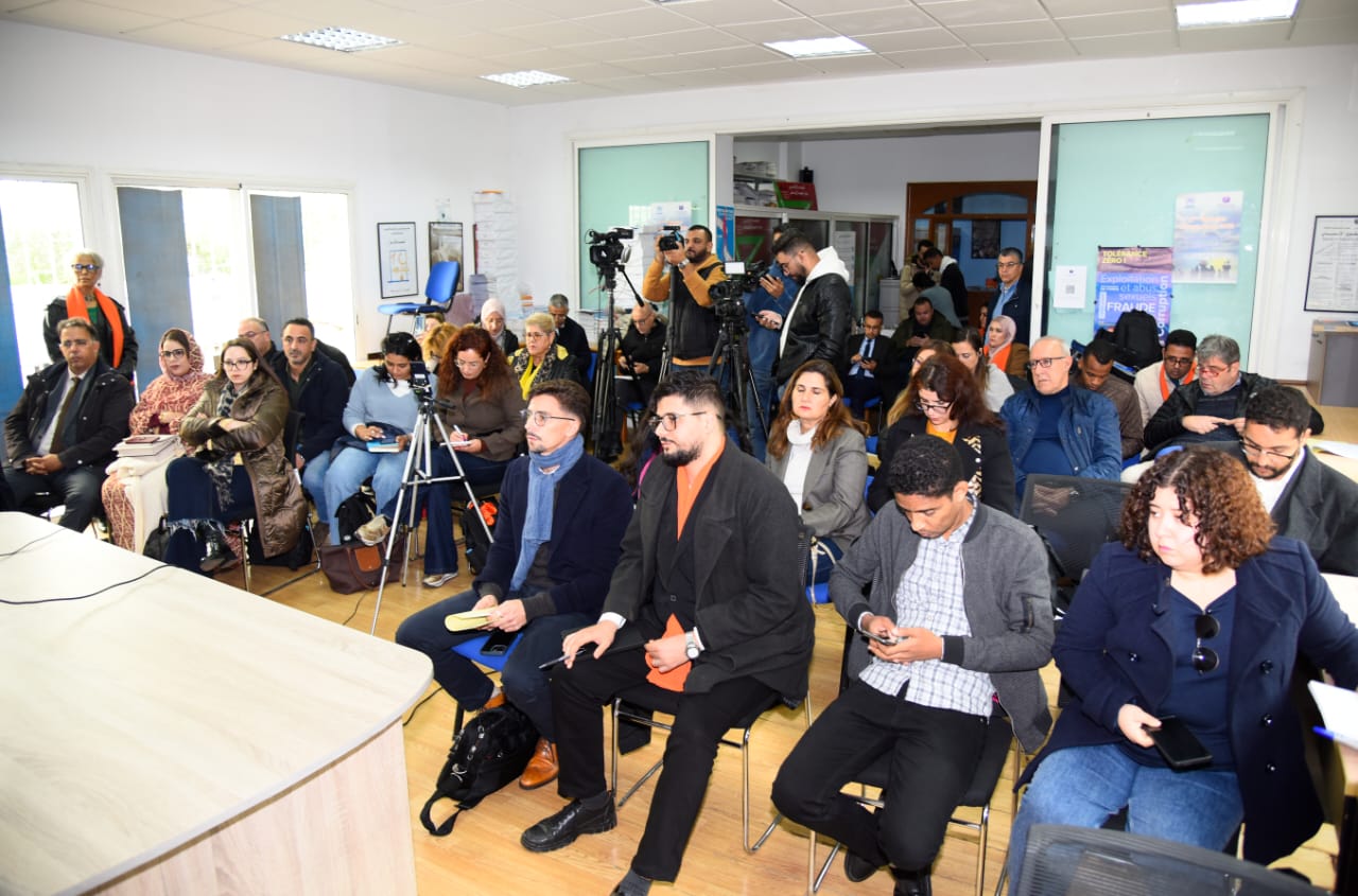 ندوة صحفية للمنظمة المغربية لحقوق الانسان